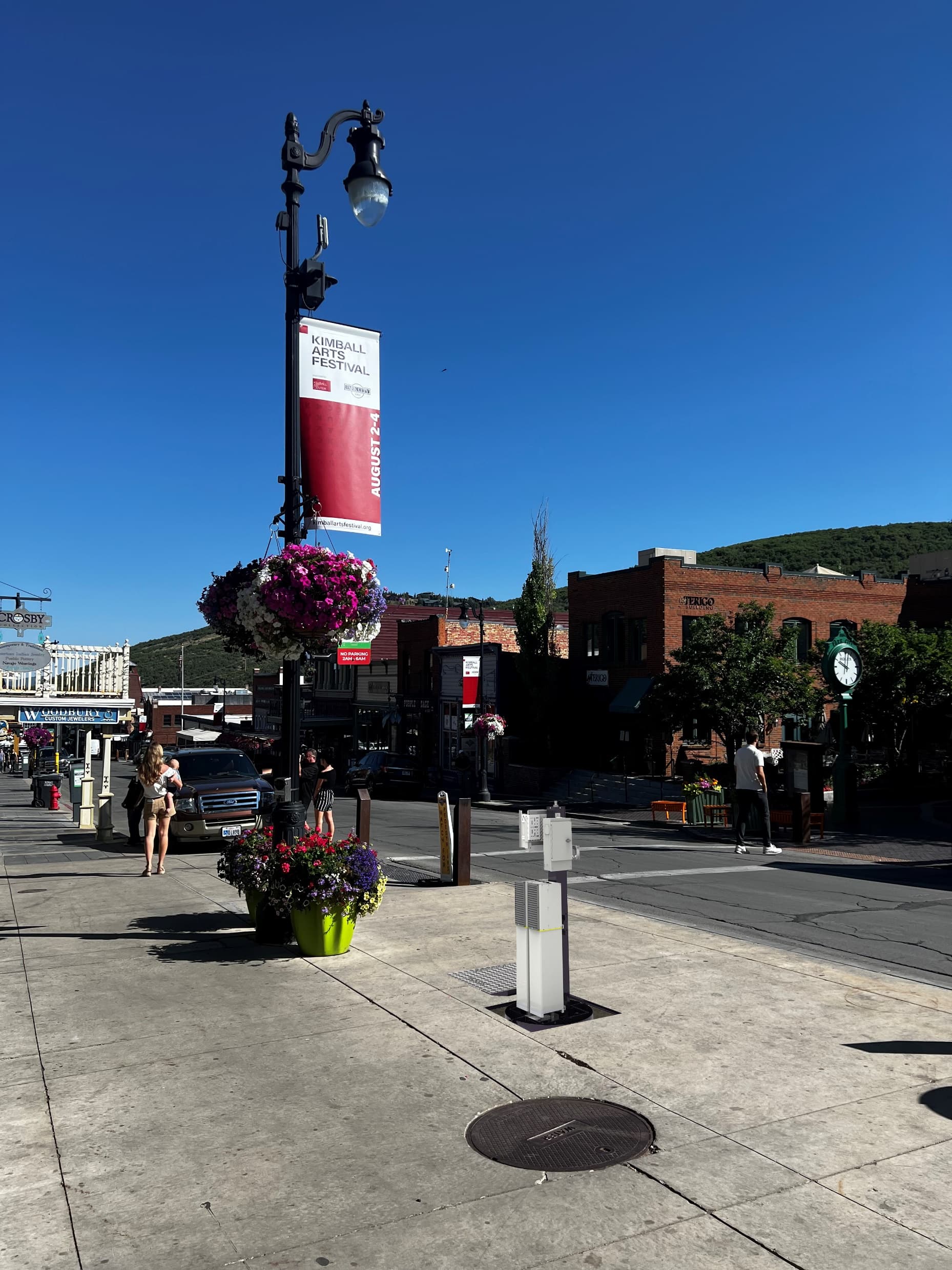 Park City Main Street integration with vault infrastructure